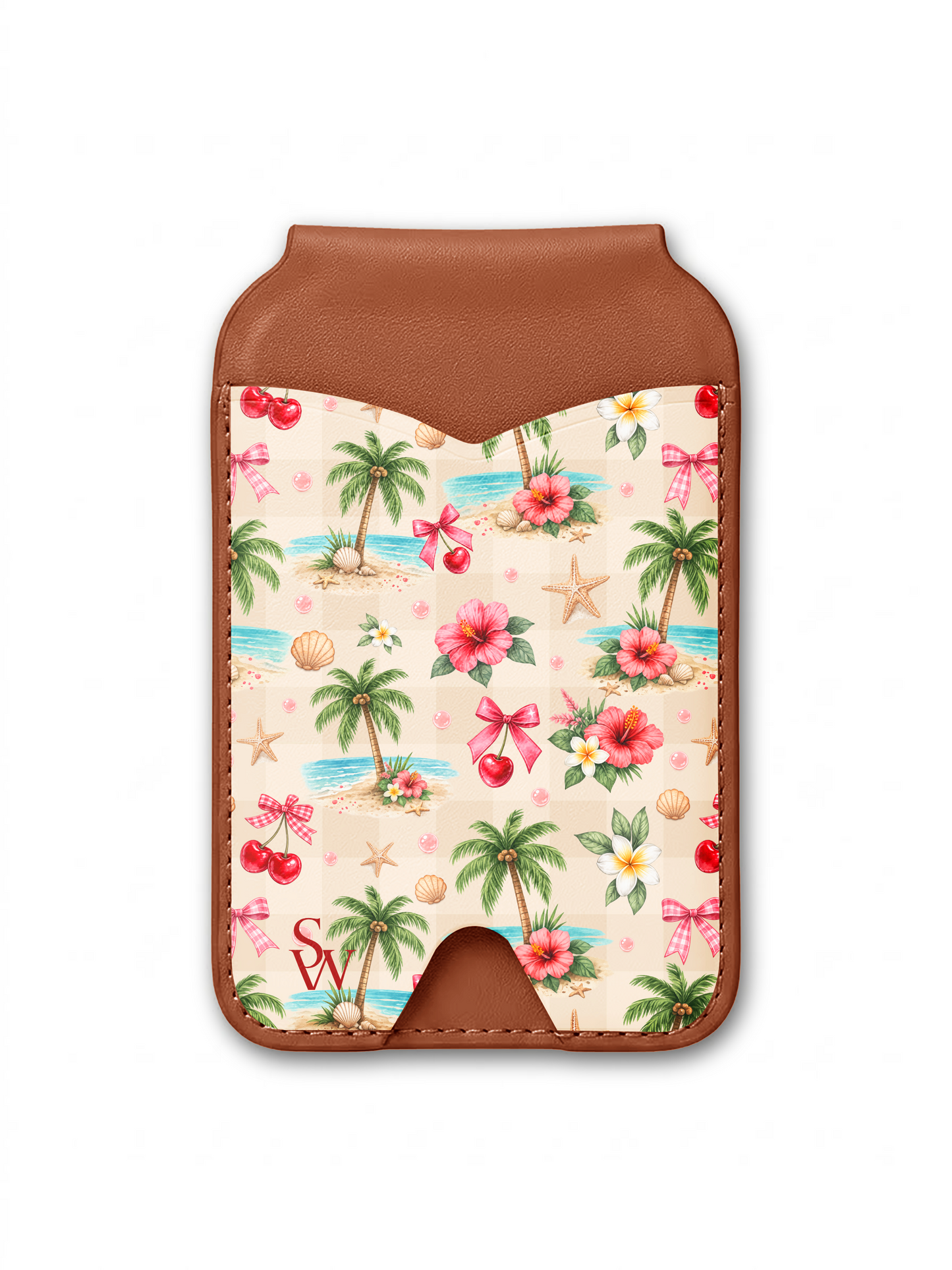 Cherry Coast Phone Wallet