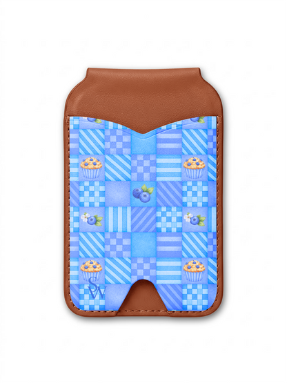 Blueberry Basket Phone Wallet