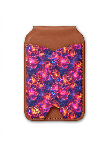 Hot Hibiscus Phone Wallet