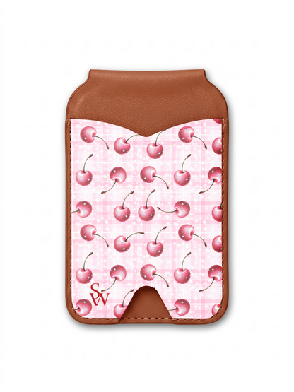 Cherry Picnic MagSafe Wallet