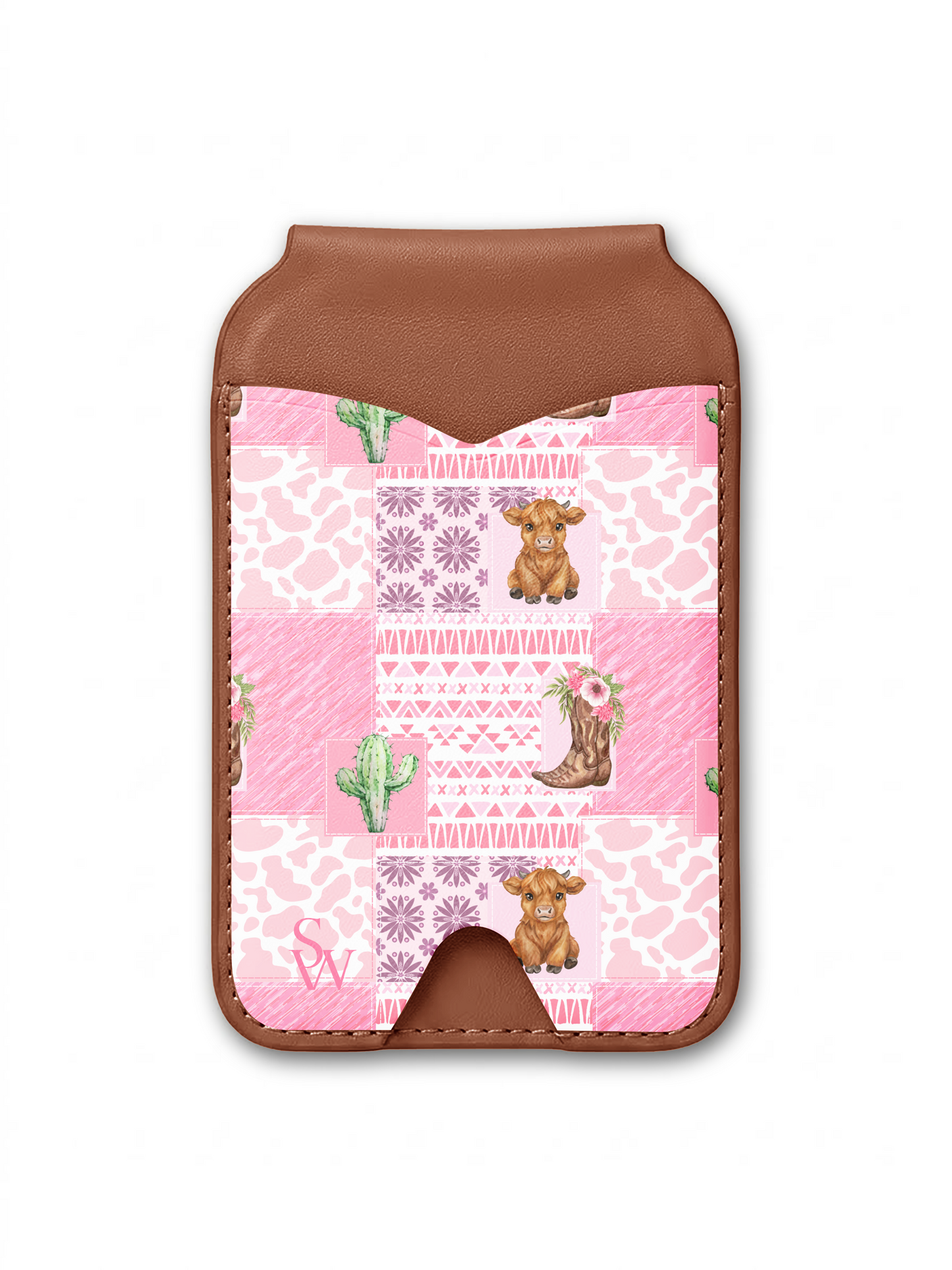 Highland Blush Phone Wallet