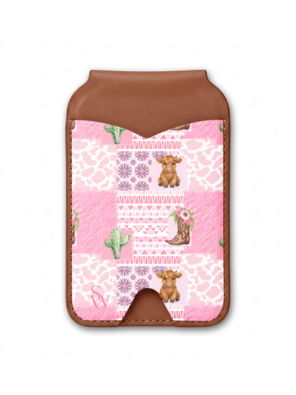 Highland Blush Phone Wallet