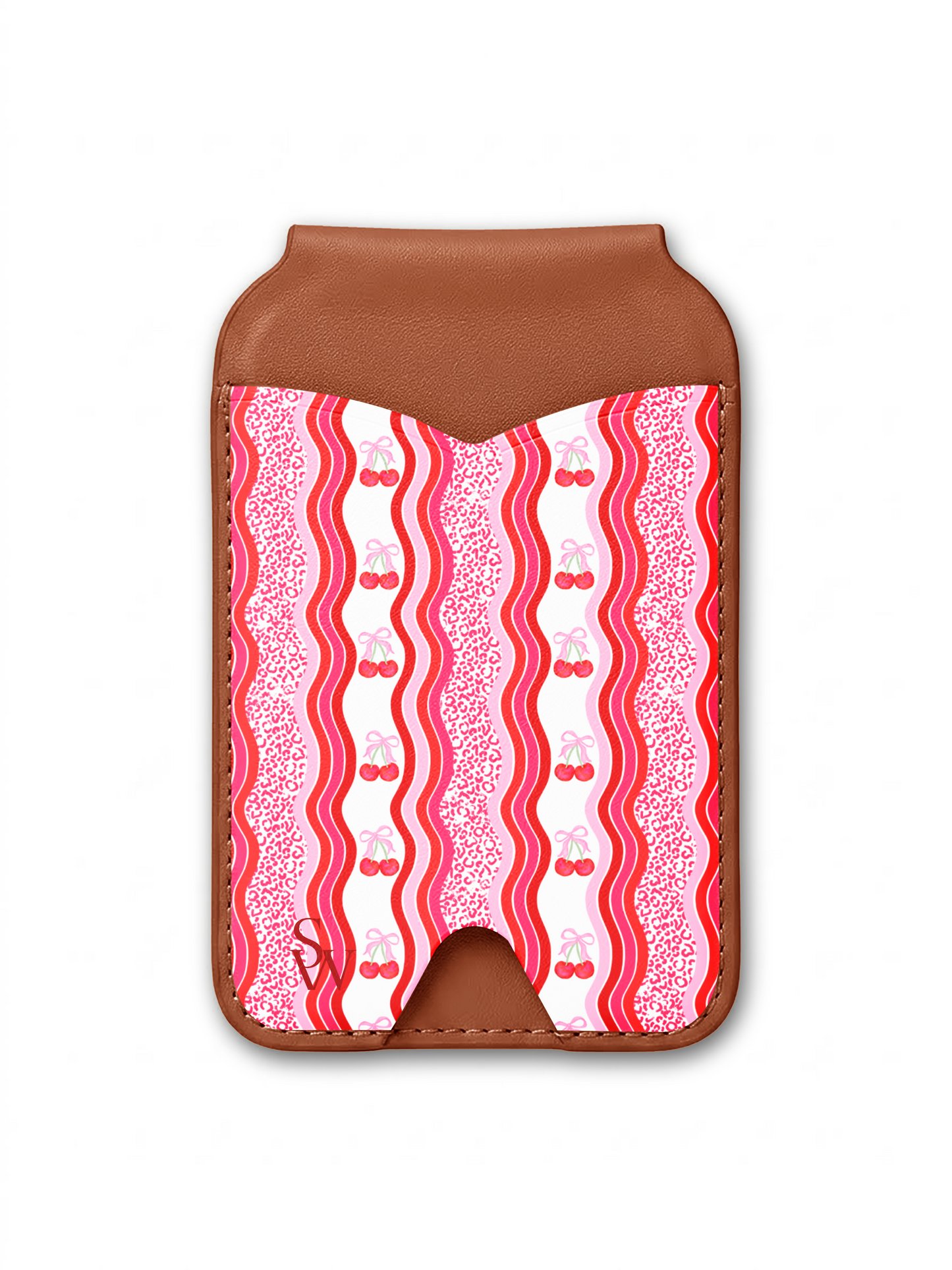 Cheetah Cherries Phone Wallet