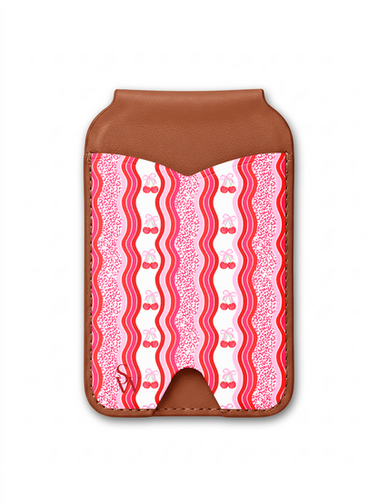 Cheetah Cherries Phone Wallet
