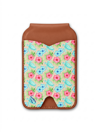 Turtle Tropics MagSafe Wallet