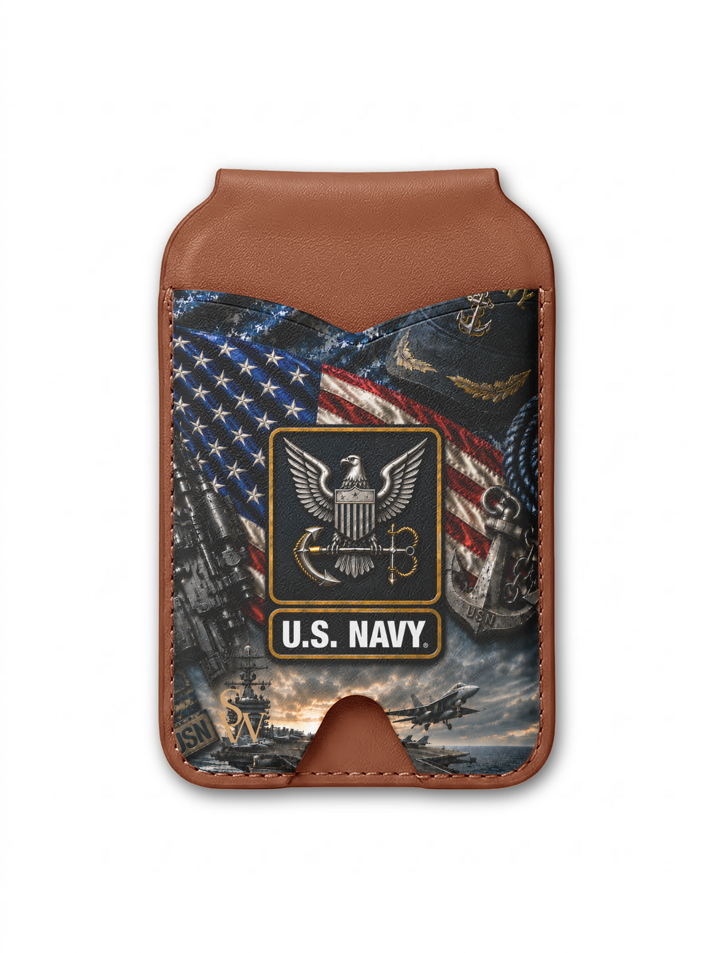 Navy Phone Wallet