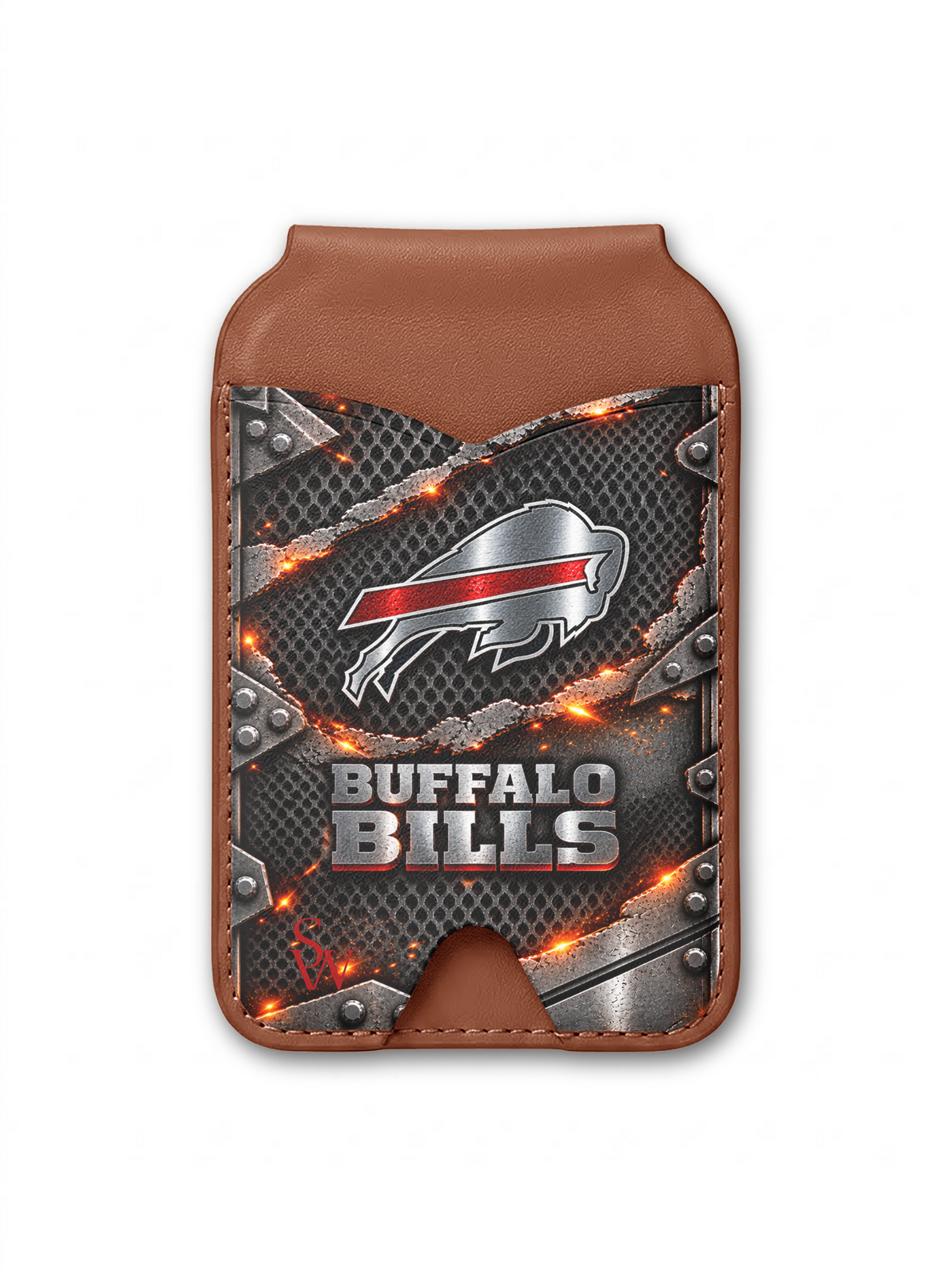 Bills Molten Steel MagSafe Wallet