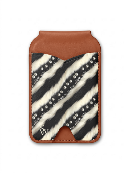 Zebra Glam MagSafe Wallet