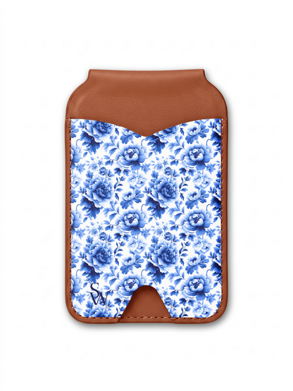 Blue Blossom Phone Wallet