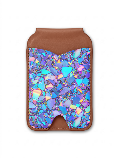 Cosmic Crystals Phone Wallet