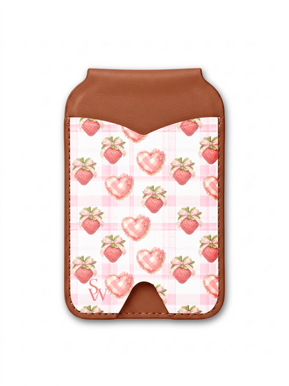 Bows & Berries Phone Wallet