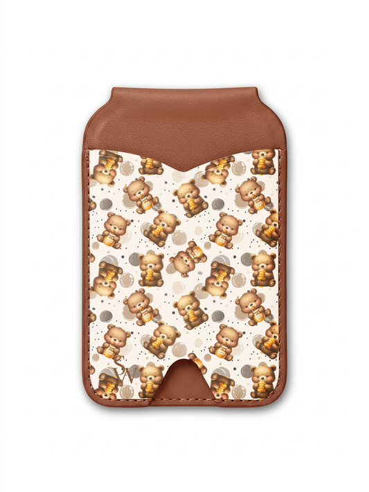 Honey Bear MagSafe Wallet