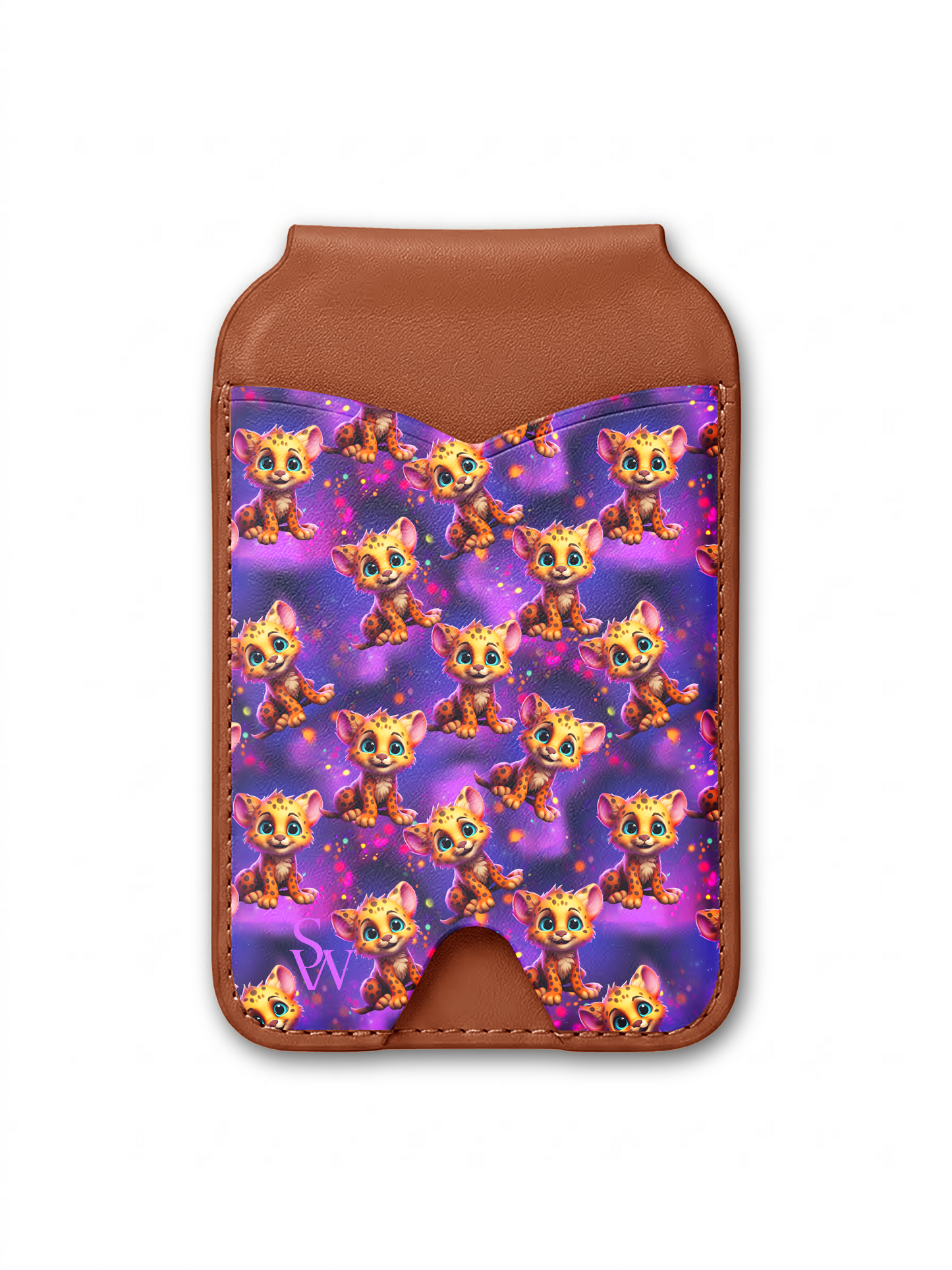 Pastel Pounce Phone Wallet