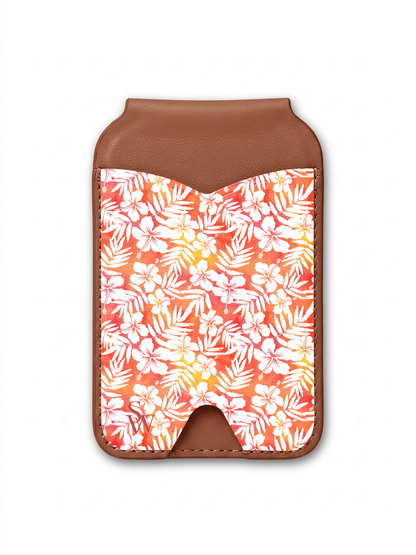Hibiscus Heatwave Phone Wallet