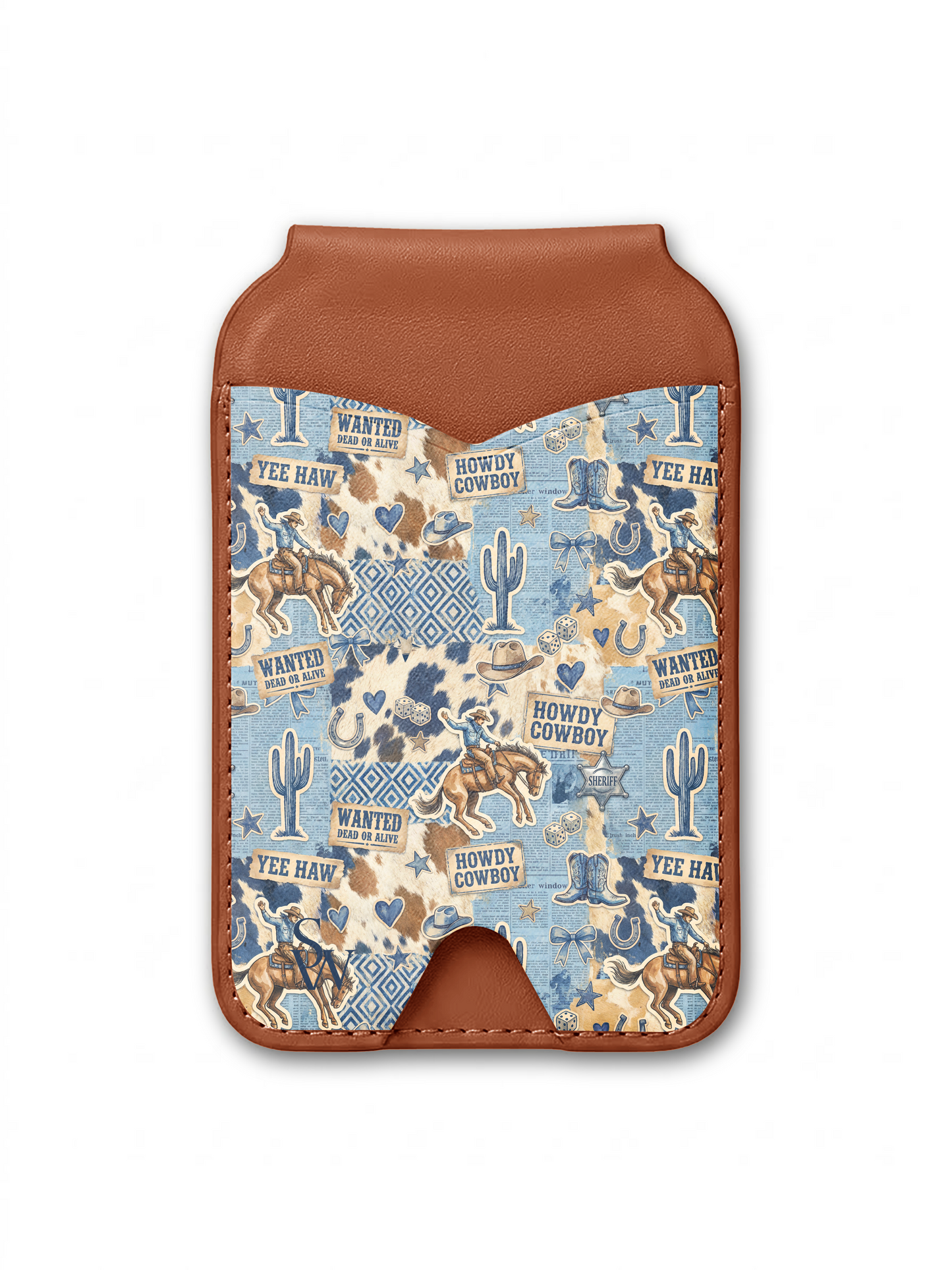 Howdy Cowboy Phone Wallet