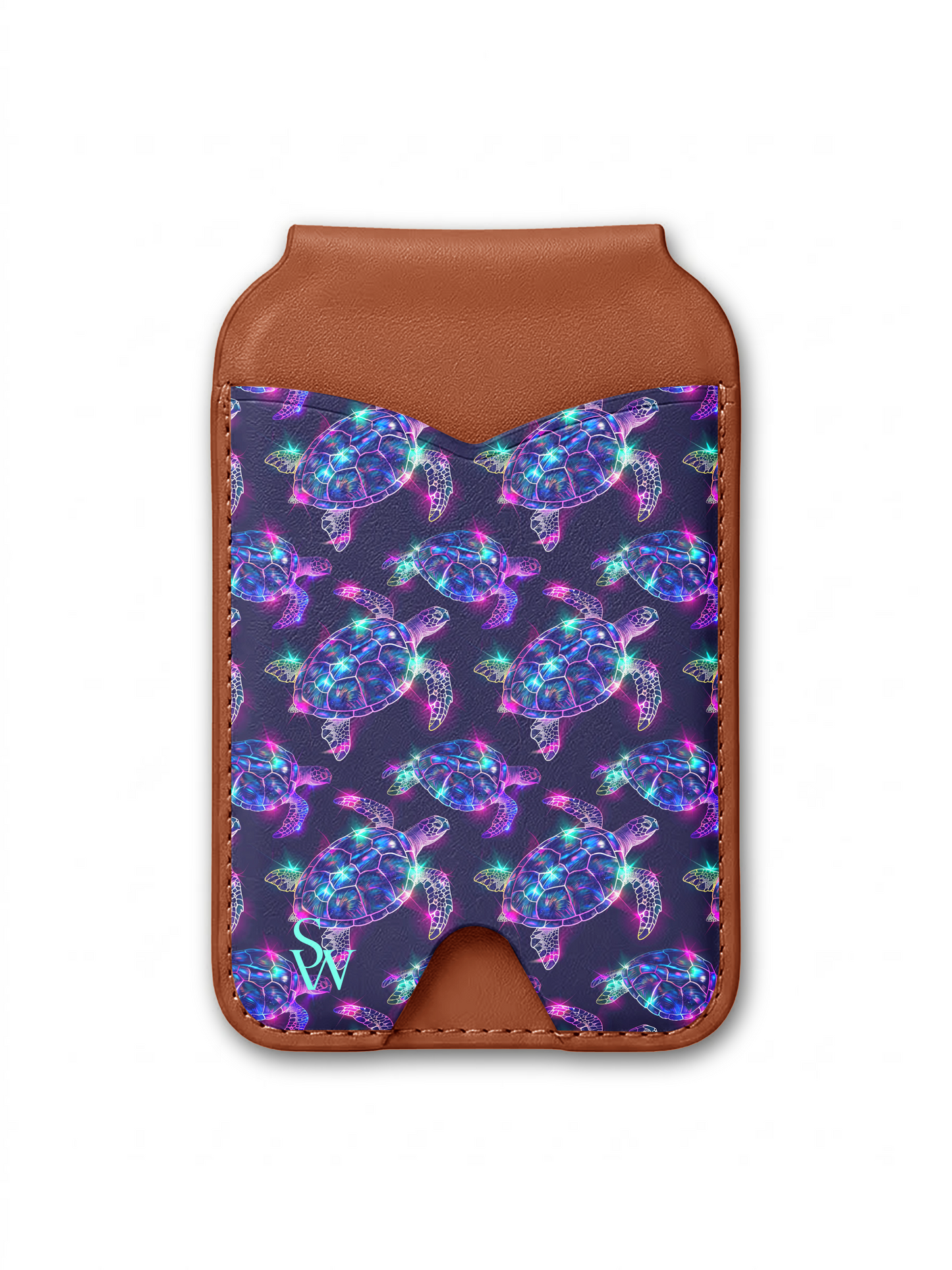 Shimmering Shell Phone Wallet