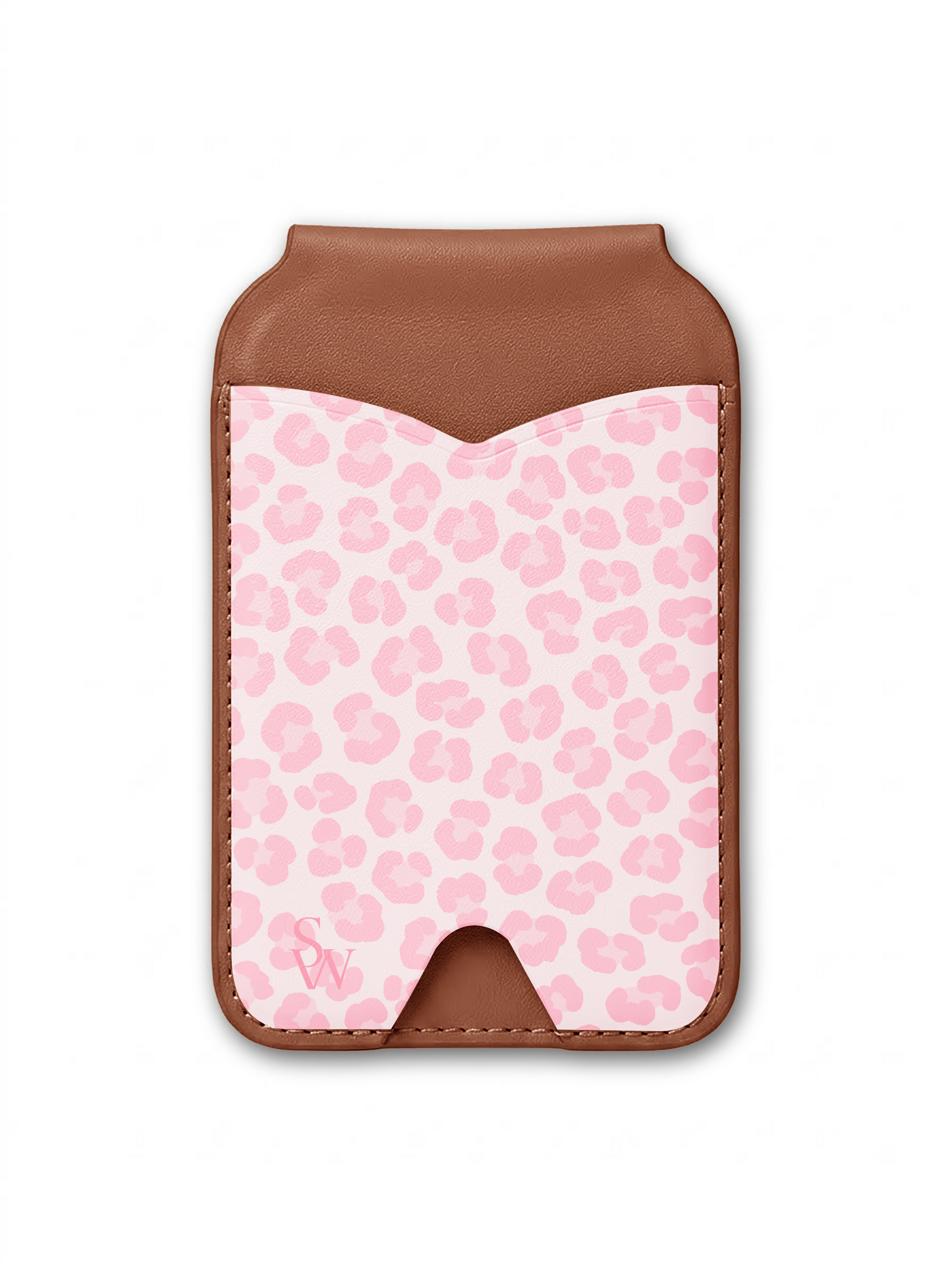 Pink Leopard Phone Wallet