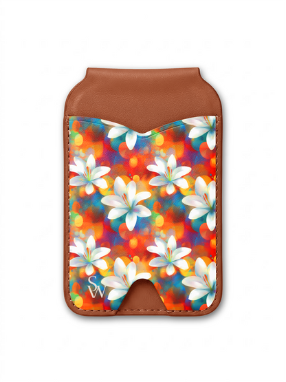 Sunset Lilies Phone Wallet