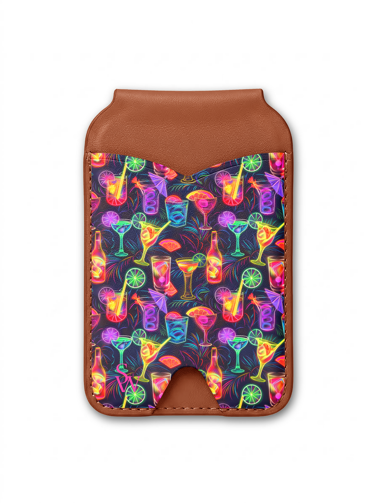Sunset Sips Phone Wallet