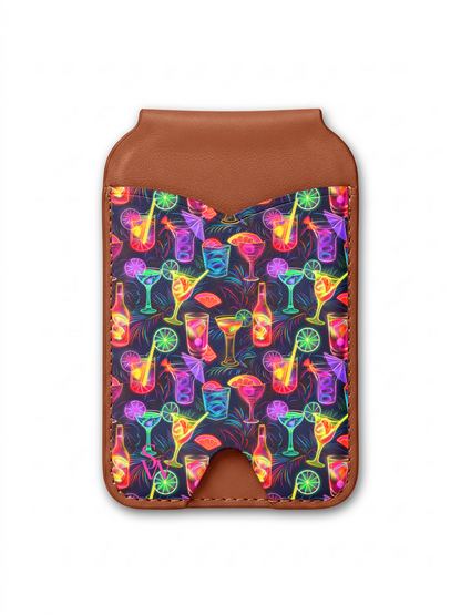 Sunset Sips Phone Wallet