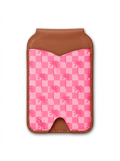 Paradise Palms (pink) Phone Wallet