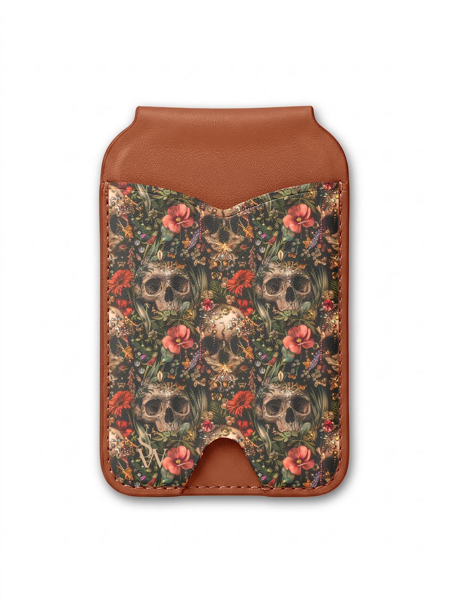 Crystal Crypt Phone Wallet