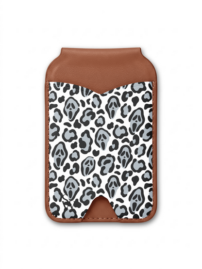 Ghostface Cheetah MagSafe Wallet