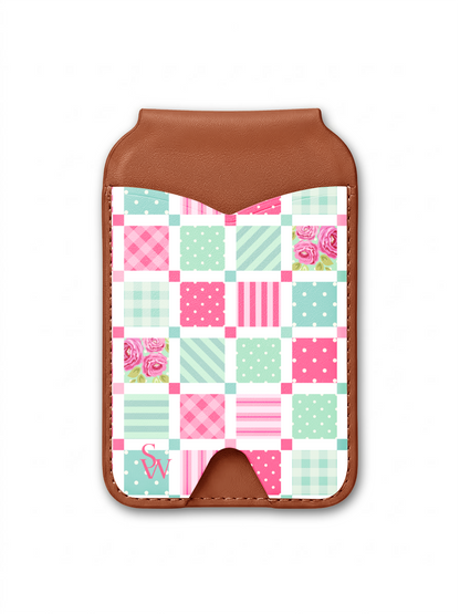 Country Quilt Phone Wallet