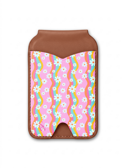 Groovy Bloom Phone Wallet