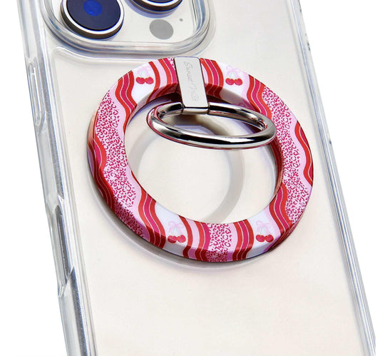 Cheetah Cherries MagSafe Ring