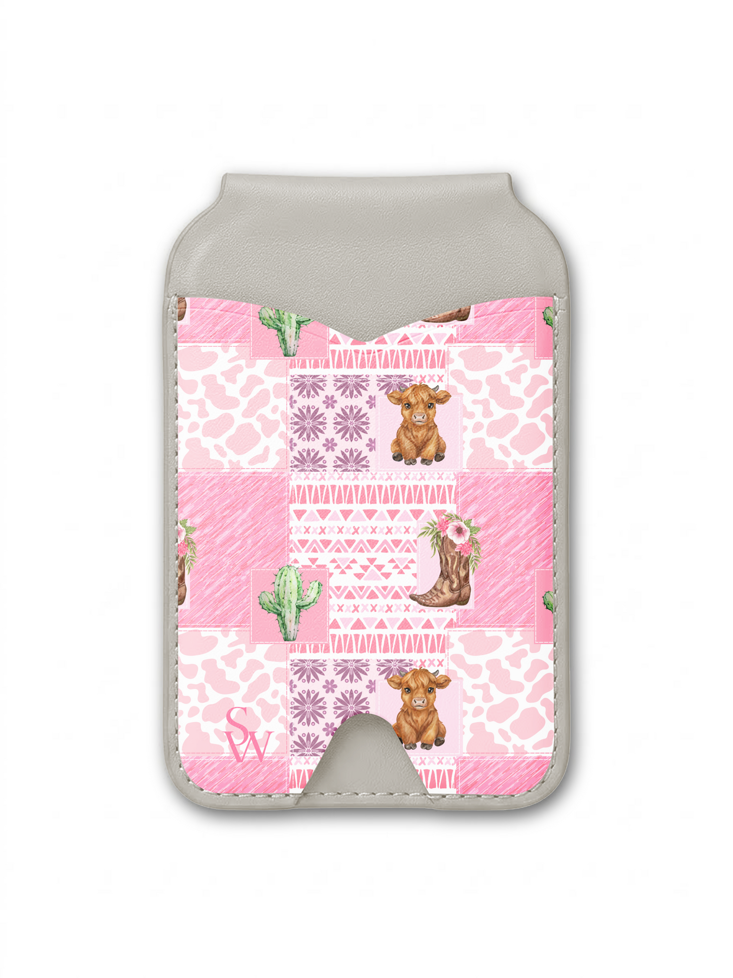 Highland Blush Phone Wallet