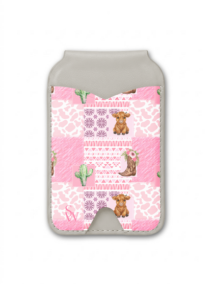 Highland Blush Phone Wallet