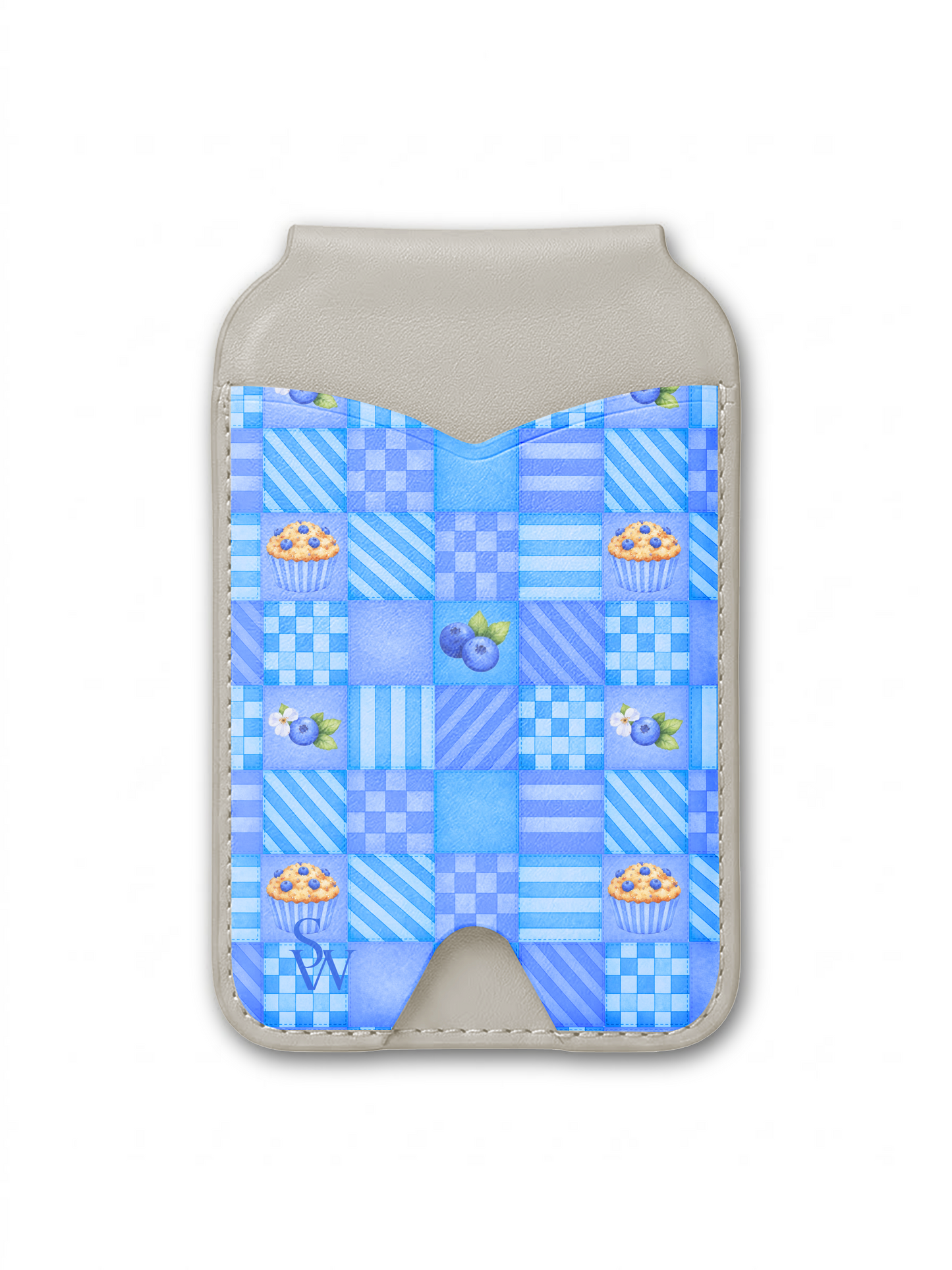 Blueberry Basket Phone Wallet