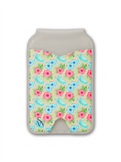 Turtle Tropics MagSafe Wallet