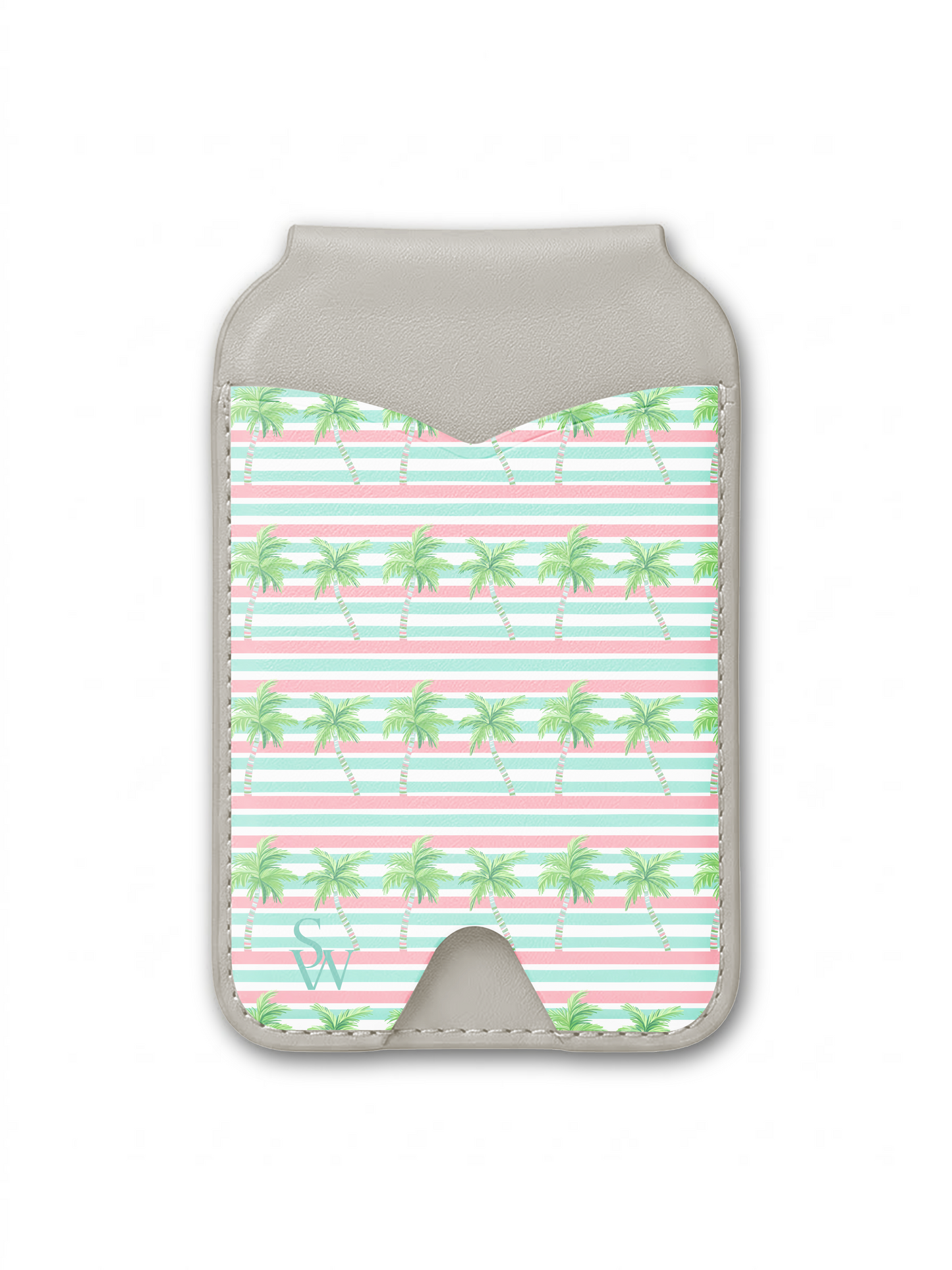 Preppy Palms Phone Wallet
