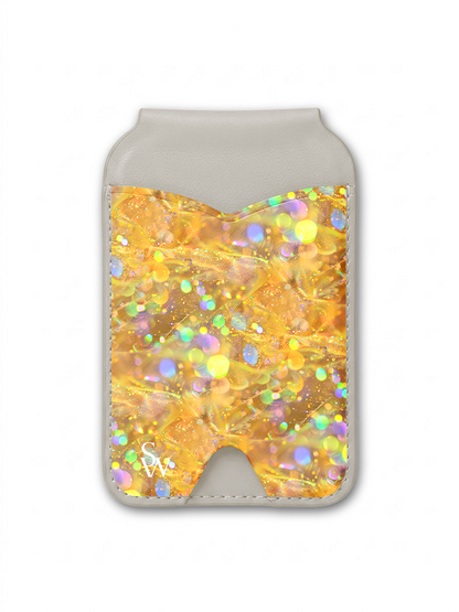 Golden Aura Phone Wallet