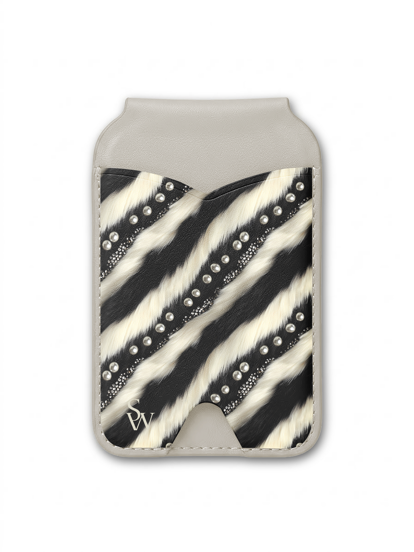 Zebra Glam MagSafe Wallet