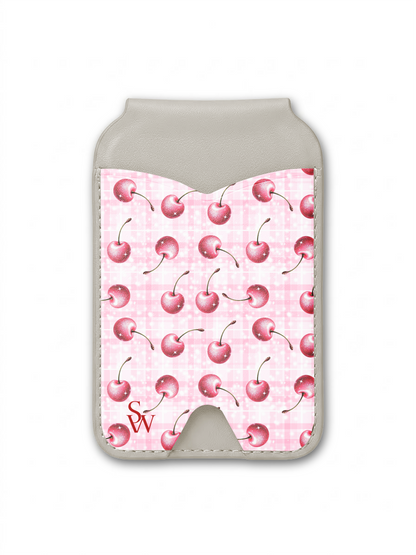 Cherry Picnic MagSafe Wallet