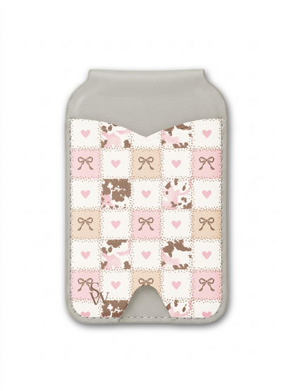 Hearts & Hide Phone Wallet