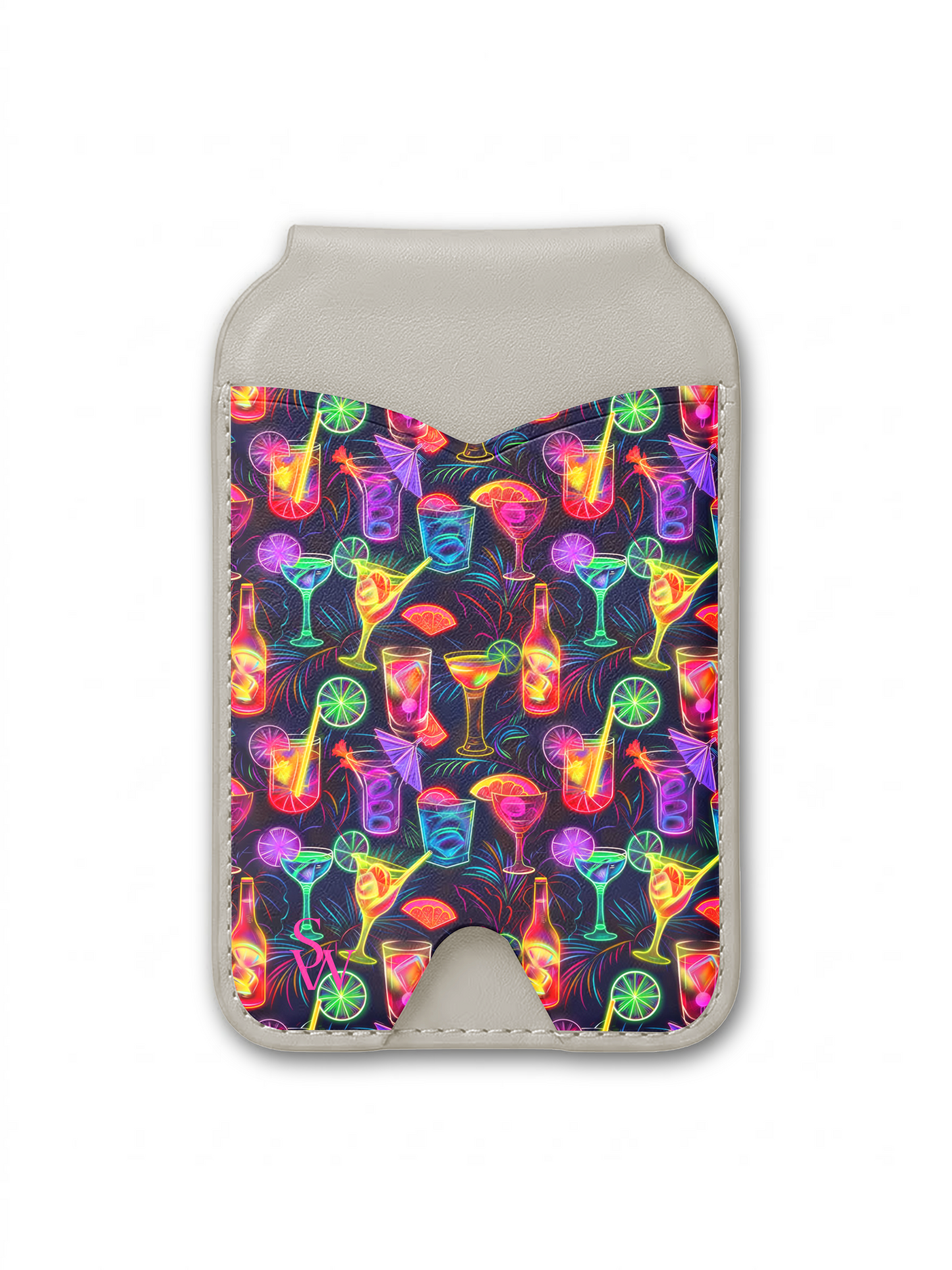 Sunset Sips Phone Wallet
