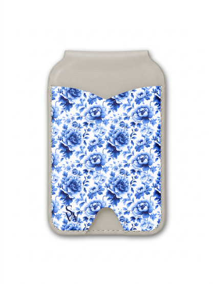 Blue Blossom Phone Wallet