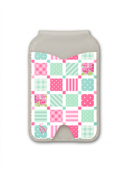 Country Quilt Phone Wallet