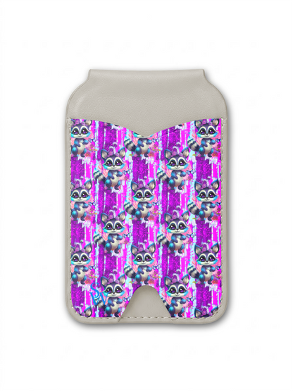 Raccoon Razzle Phone Wallet