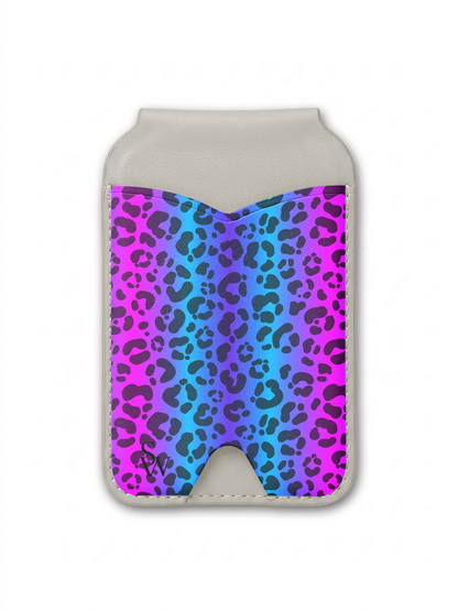 Electric Leopard Phone Wallet