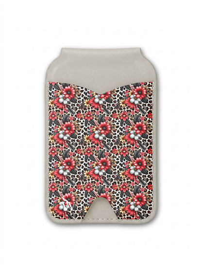 Scarlet Safari Phone Wallet
