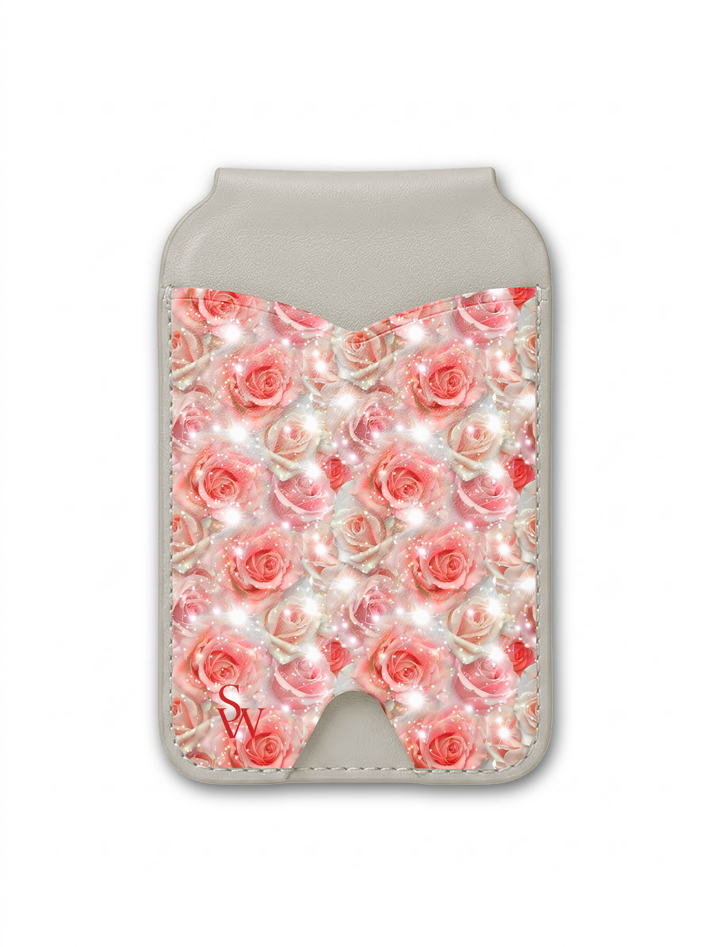 Rosé Romance Phone Wallet