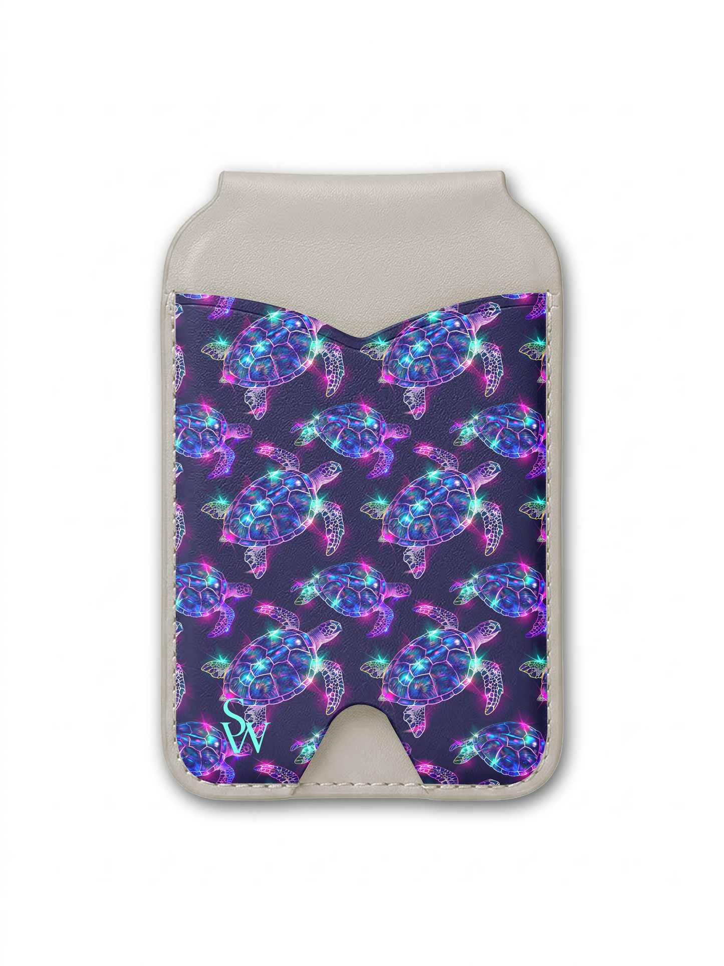 Shimmering Shell Phone Wallet