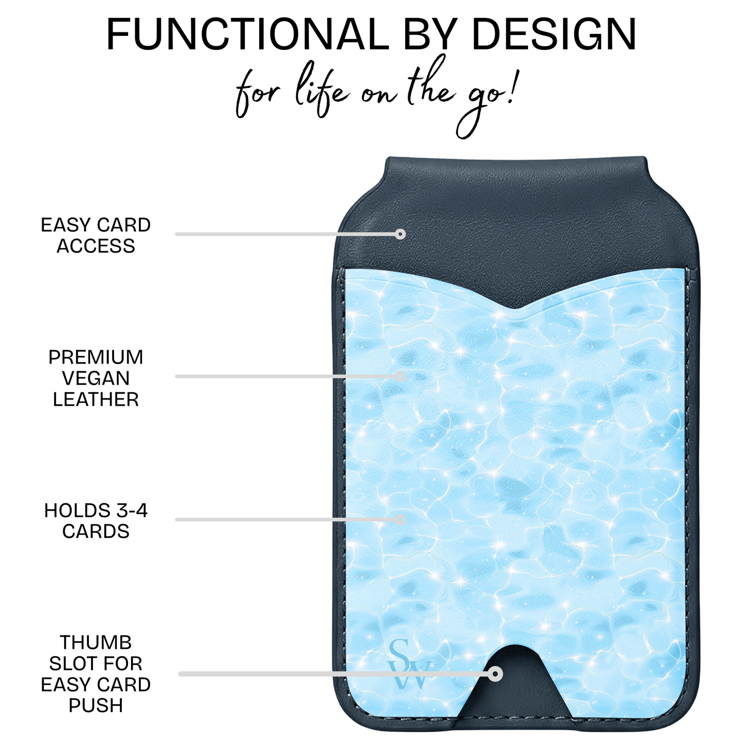 Poolside Paradise Phone Wallet