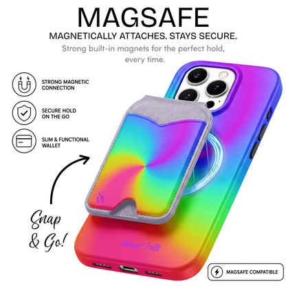 Feel the Rainbow Phone Wallet