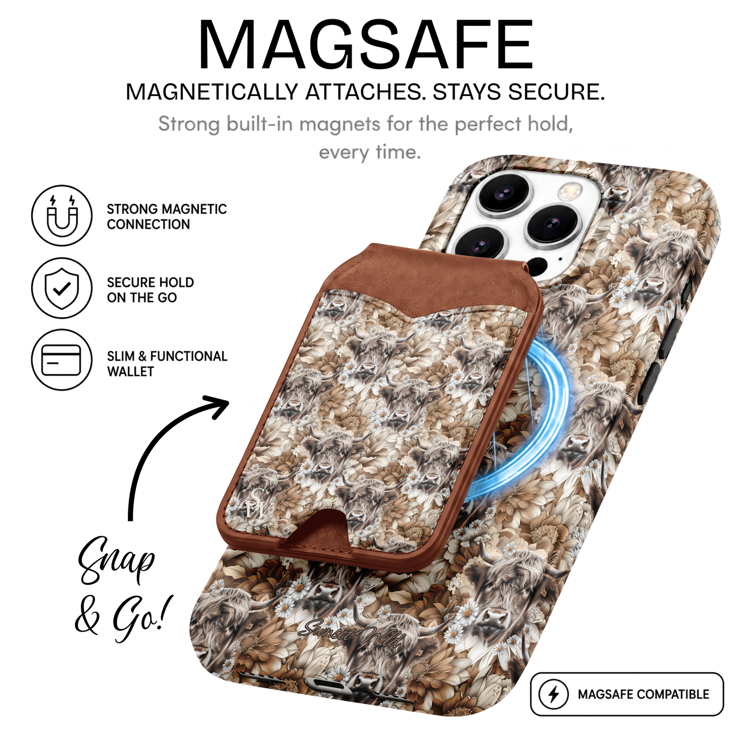 Meadow Moo Phone Wallet